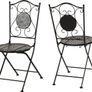 Garden patio set table and 2 chairs Image 4