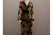 Zara velvet wrap style dress, new, size M,