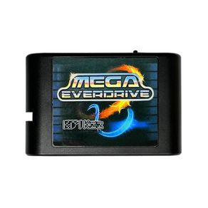 EVERGENESIS Mega Drive V3 Pro 3000 in 1 EDMD Remix MD Game Card for SEGA US/JP/EU 16-bit Video Game Console MD Flash card