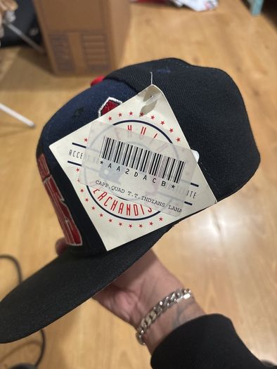 Vintage Cleveland Indians snapback hat