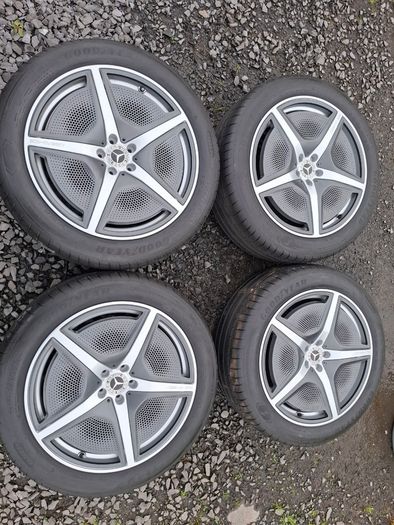 21" Genuine Mercedes EQS SUV Amg Alloys with tyres