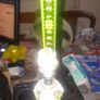 Large Glass Table Lamp Image 7