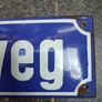 Original Enamel German Sign Image 2