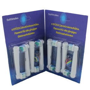 New 8 pcs Oral-B Braun Vitality Replacement Electric Toothbrush Head Oral B #388