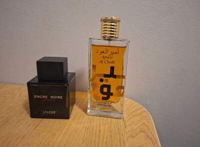 Lalique Encre Noire Sport Lattafa Ameer Al Oudh Intense Oud