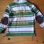 Age 5 Jasper Conran Striped Rugby Top Image 3