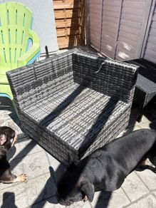3 x garden seats