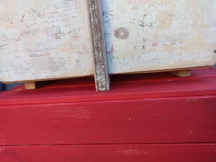 Vintage Wood Carrying Box