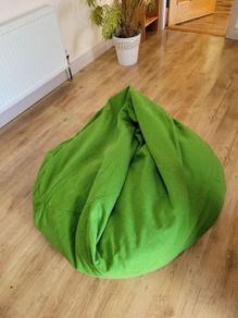 Giant beanbag | green | sold as seen