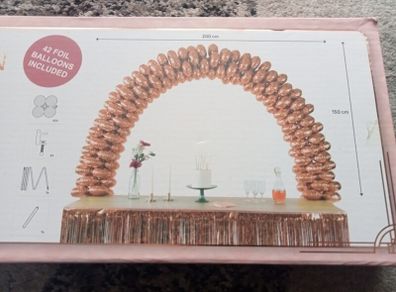 New Foil Balloon Arch