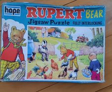 Vintage Rupert Bear Jigsaw Puzzle