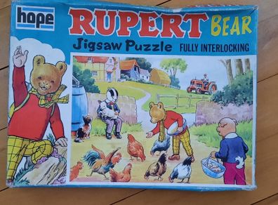 Vintage Rupert Bear Jigsaw Puzzle
