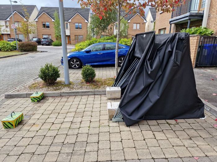 Motorcycle Shelter Garage Tent Cover Universal Folding Shed Motoguard XXL