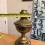 1800 s Vintage Oil Brass Lamp Image 9