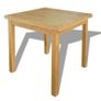 Extendable Table Oak 170x85x75 cm Image 3