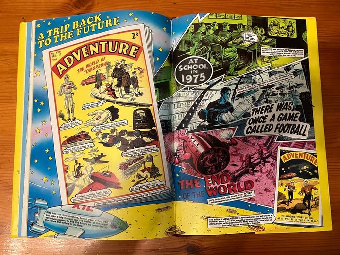Comic: 'The Golden Years Of Adventure Stories'