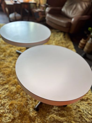Mid Century circular side table