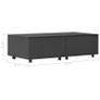 Coffee Table High Gloss Black 120x60x35 cm Image 2