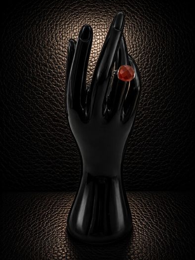 Vintage Carnelian 925 Sterling Silver Ring