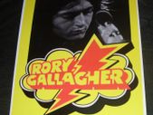 Rory Gallagher-Australia & New Zealand 1975 concert poster