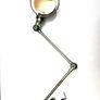 Vintage Jielde Double Arm Clamp Lamp Original French Industrial Light Image 9