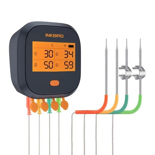 Inkbird IBBQ-4T WLAN BBQ Thermometer Waterproof WiFi