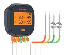 Inkbird IBBQ-4T WLAN BBQ Thermometer Waterproof WiFi