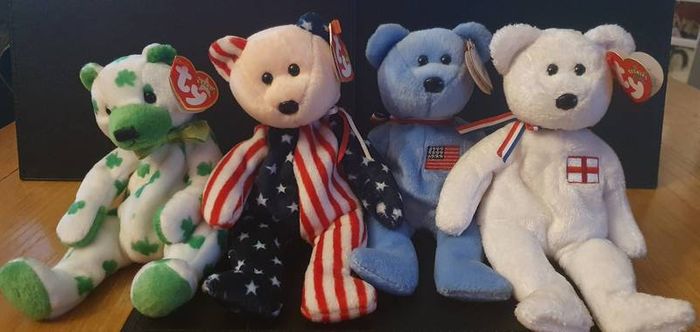 Country Themed Beanie Bears