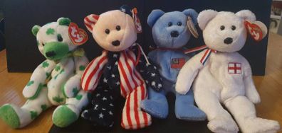 Country Themed Beanie Bears