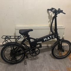 Mate city folding electric bike