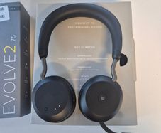 Jabra Evolve2 75 Wireless Headset with ANC, as new