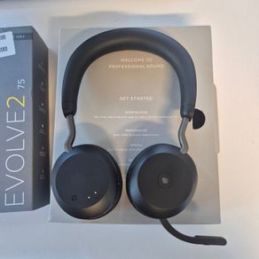 Jabra Evolve2 75 Wireless Headset with ANC, as new