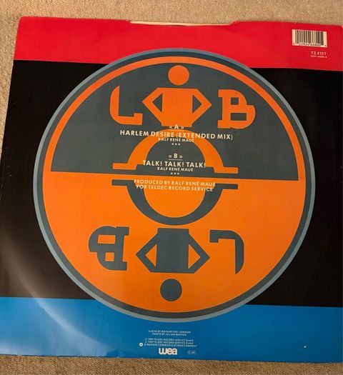 London Boys Harlem Desire Extended Mix 1989 UK 12 inch Vinyl