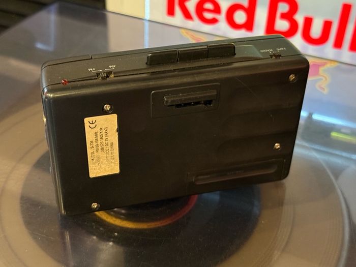 Academy Model S-735 portable cassette player and AM/FM radio