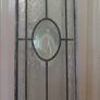Antique Stunning Leaded Stained Glass Window Art  40,5" x 9" Image 2
