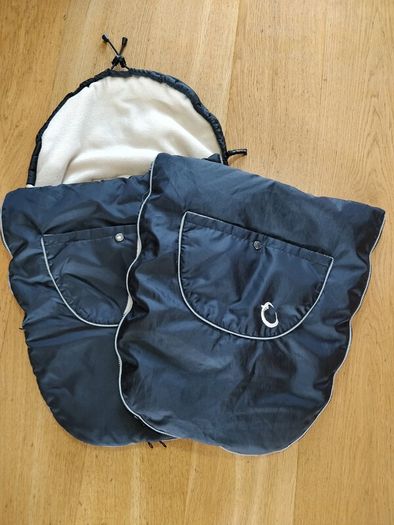 Hippychick Newborn All Seasons Footmuff with 2 Detachable Covers