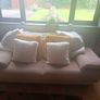 2 & 3 Seater Taupe/Fawn Sofa Set Image 4