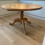 Kitchen Table - Pine - Rustic - Circular. Image 3