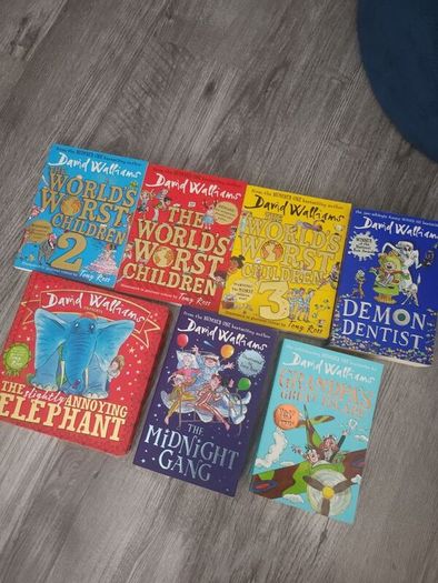David walliams collection of books