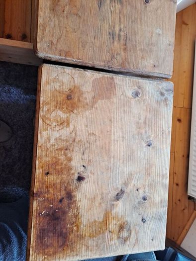 Solid Pine bedside lockers