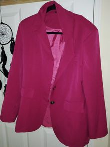 Pink blazer
