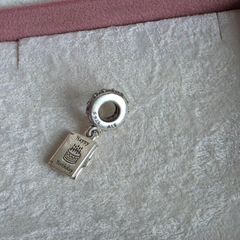 Pandora birthday wishes  dangle charm very good condition