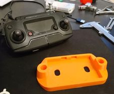 DJI Mavic Pro remote controller guard and battery holder