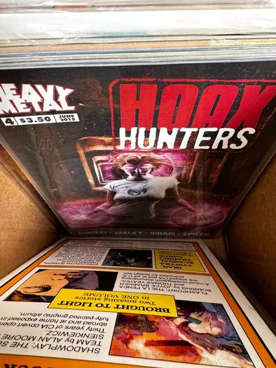 Indie Long Comic Box w 250 Comics for Sale