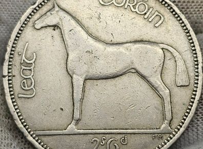 Ireland 1961 Mule Halfcrown Mint Error Very Nice Grade
