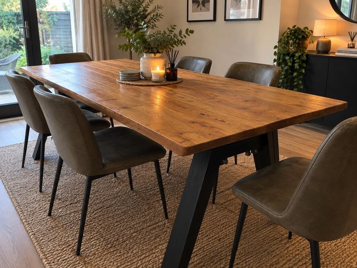 210cm Dining Table, Ex Display Like New