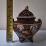 SALE!  Vintage Hand Painted Japanese Porcelain Vessel Image 10
