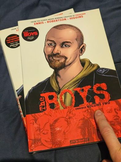 THE BOYS comic books volume 1 and 2 bundle.