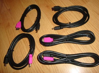3pcs HDMI cables