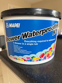 Mapei Shower waterproofing kit